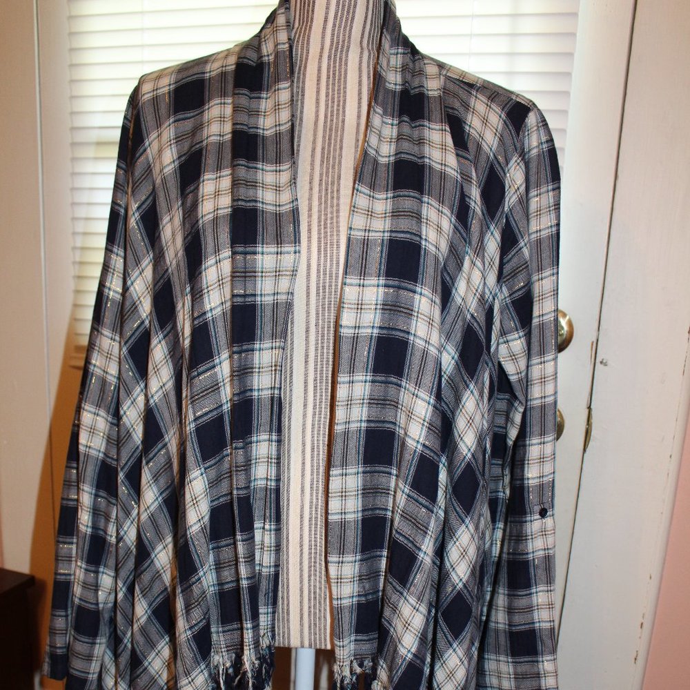 Krazy Kat Cardigan Navy